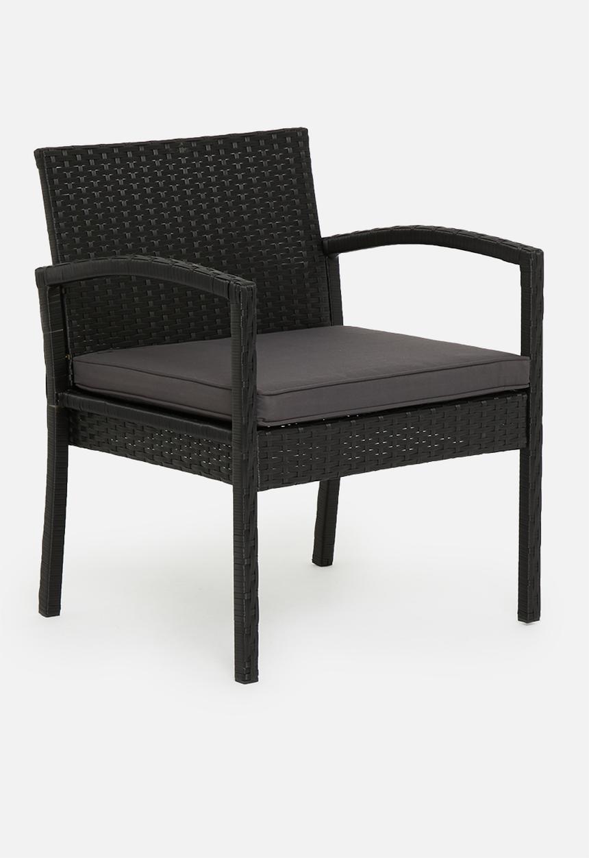 Sixth Floor - Tropez outdoor furniture set- charcoal
