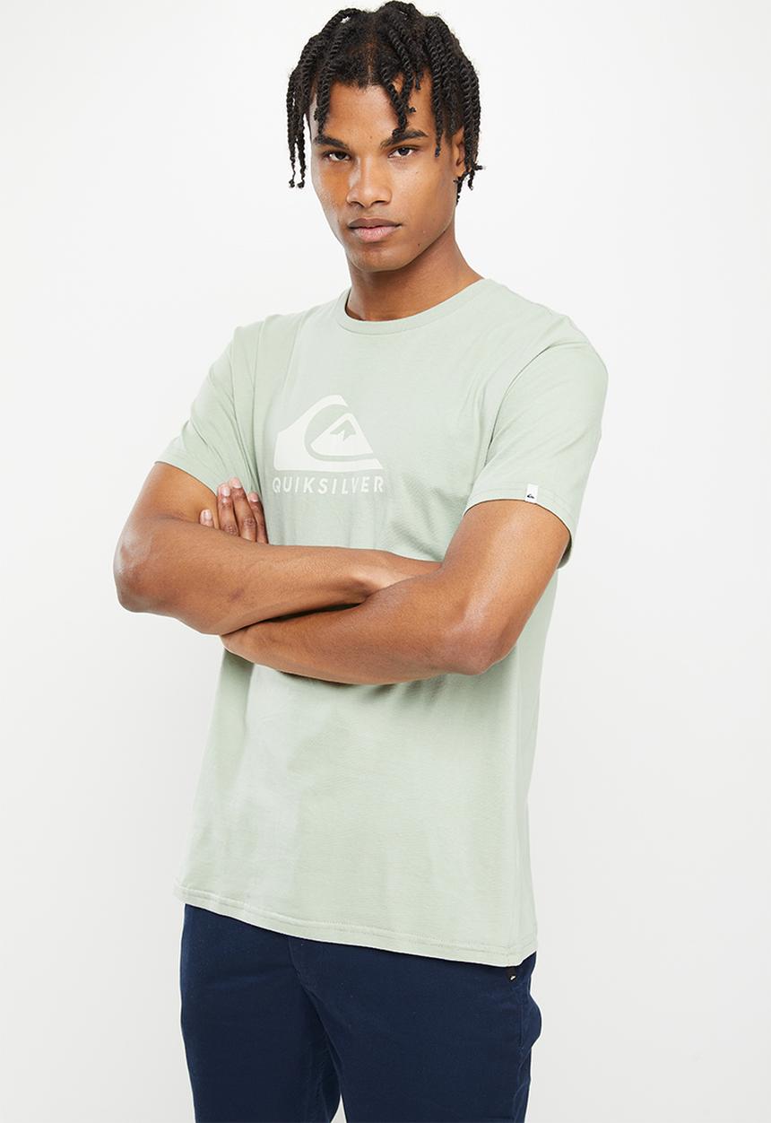 Quiksilver - Corp logo short sleeve - desert sage