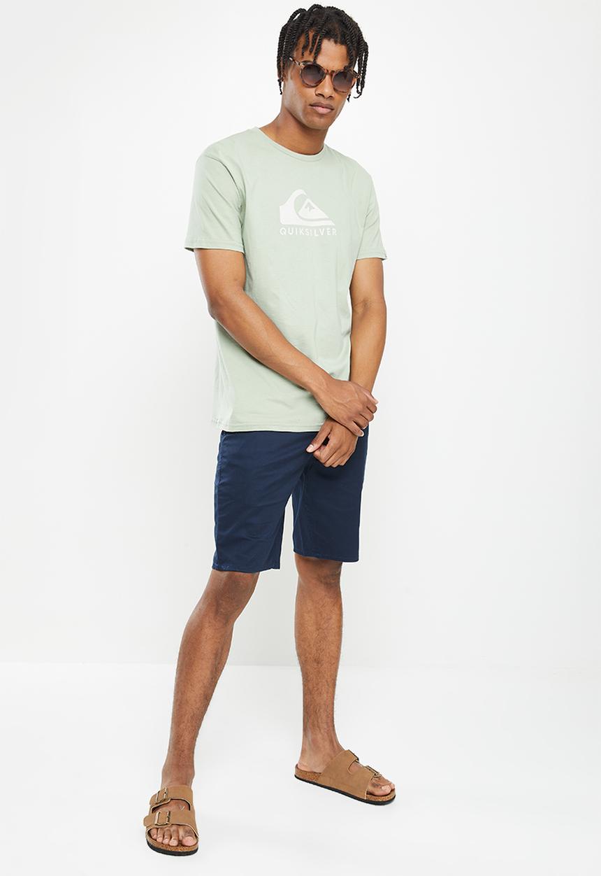 Quiksilver - Corp logo short sleeve - desert sage