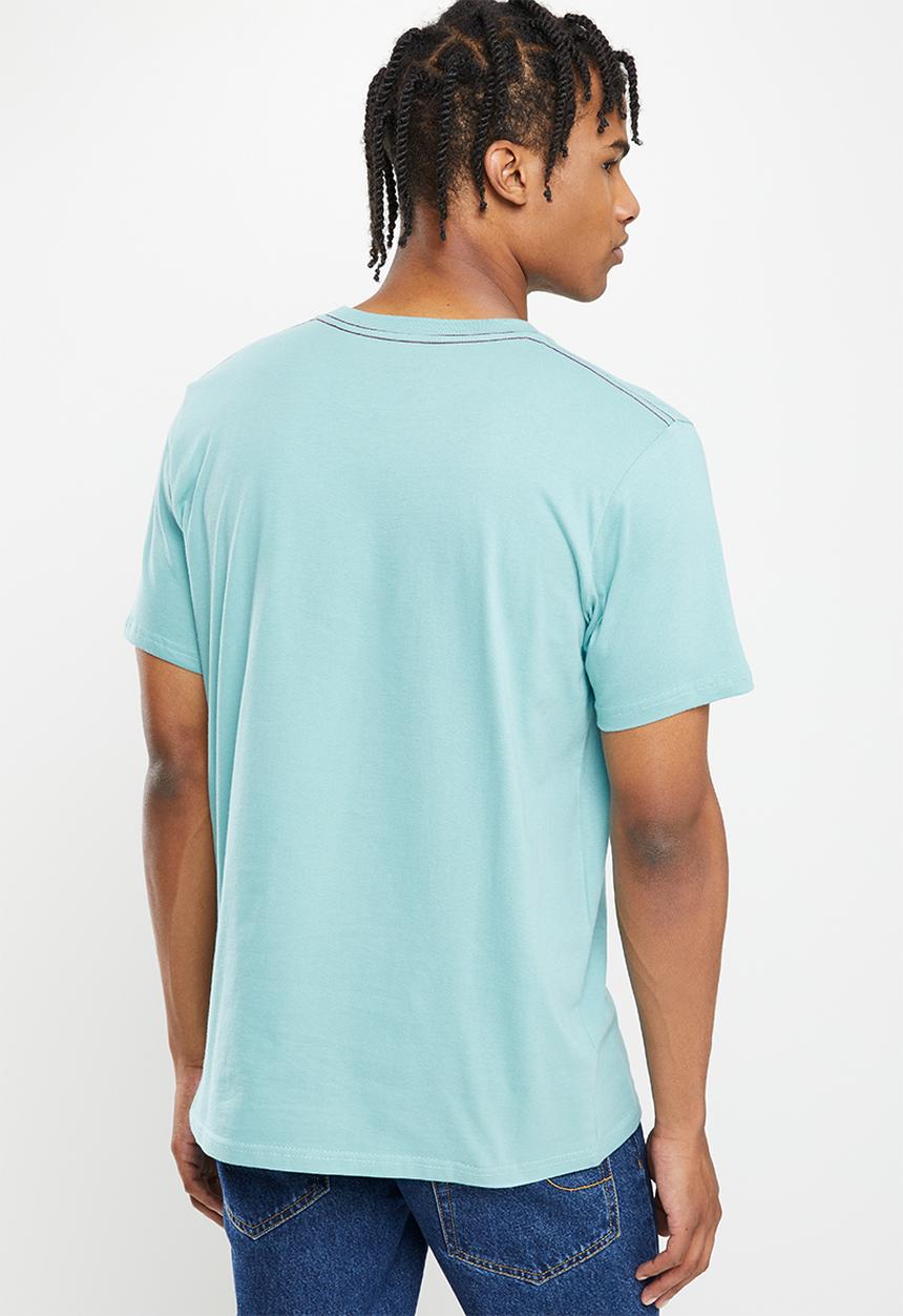 RVCA - Shifted short sleeve - nile blue