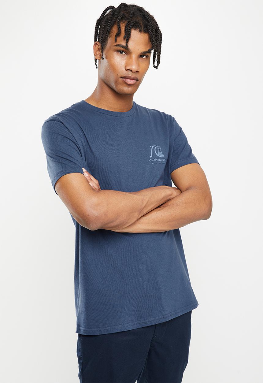 Quiksilver - Qs new wave short sleeve - insignia blue