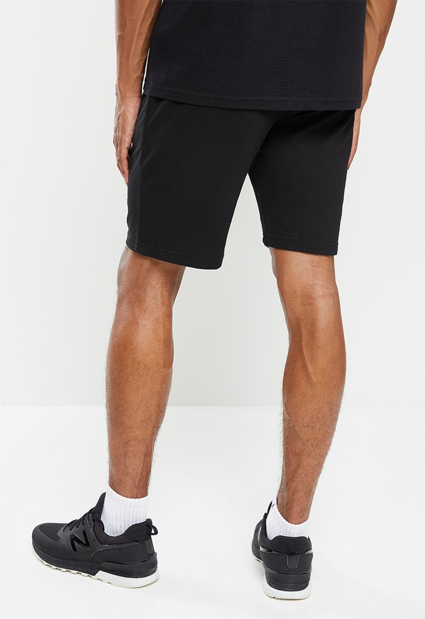 basicthread - Basicthread slim sweatshort - black