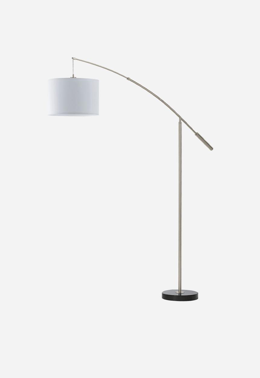 Eurolux - Nadina floor light 380mm - satin chrome