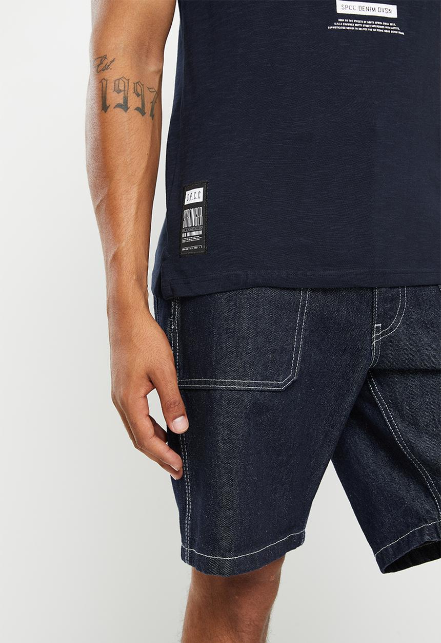 S.P.C.C - Beck sleeveless tee  - navy