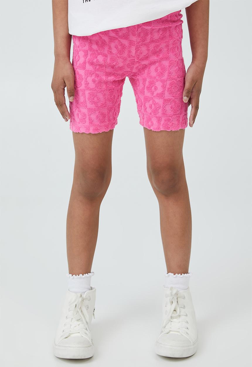 Cotton On - Hailey bike short - pink pop/geo floral