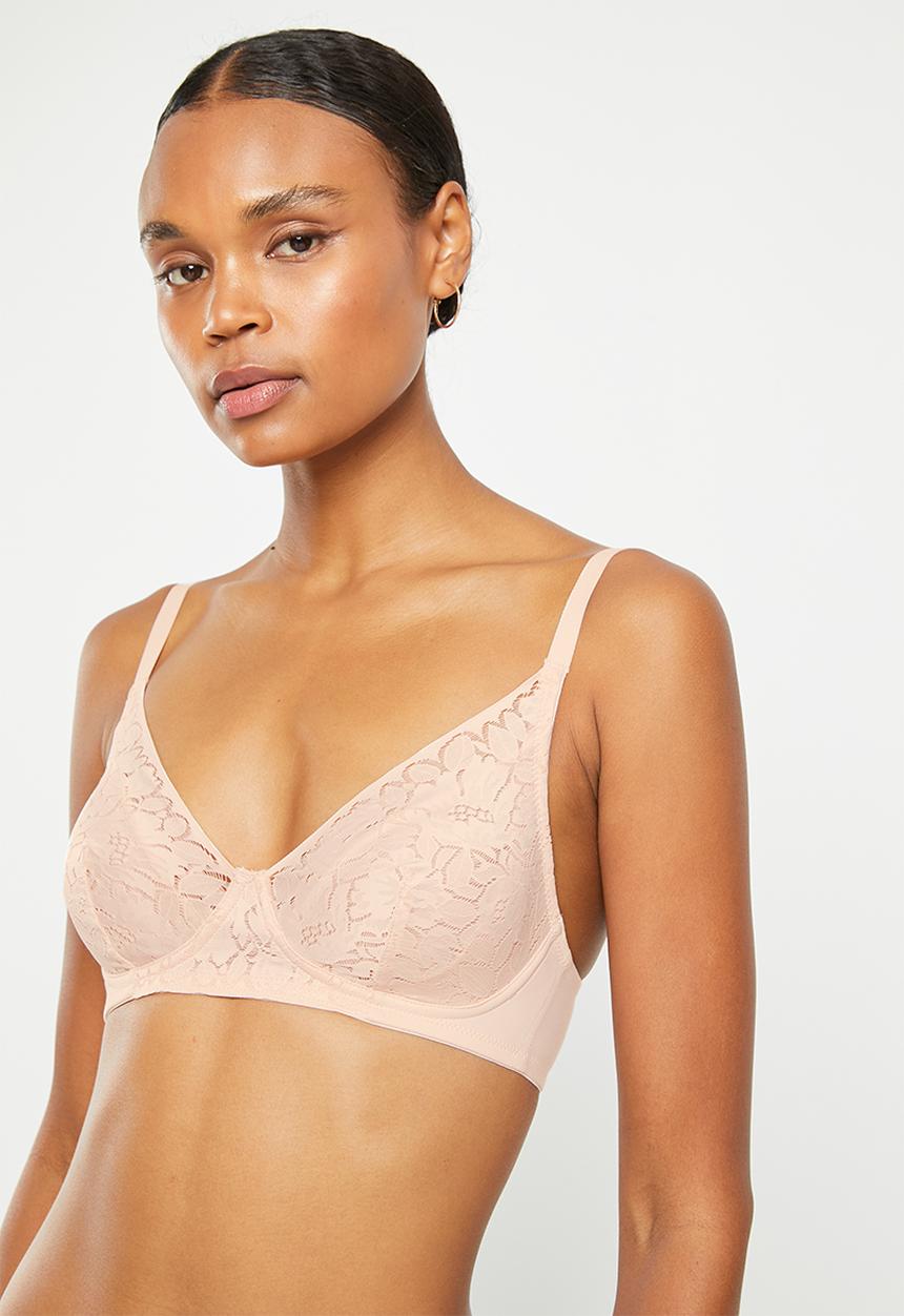DORINA - Harper non padded bralette - pink