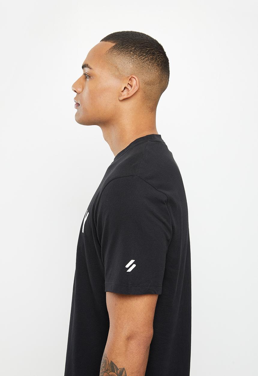 Superdry. - Code core sport tee - black