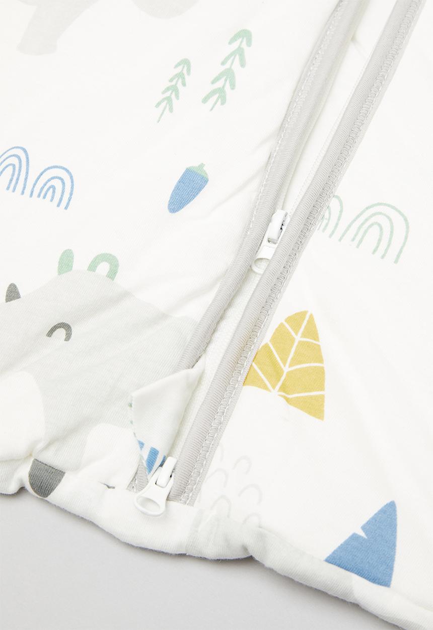 Pop Candy - Elephant sleeping bag - white multi