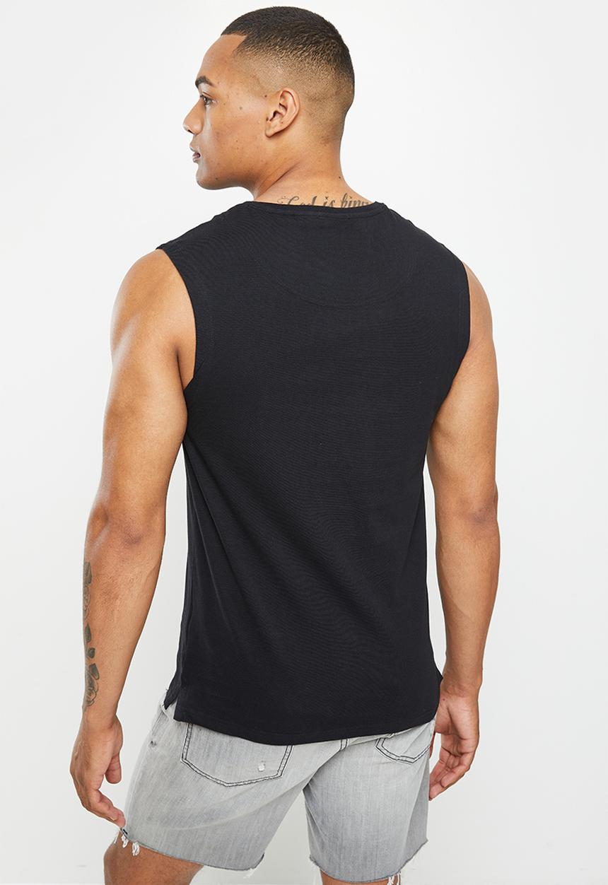 S.P.C.C - Knight sleeveless tee - black