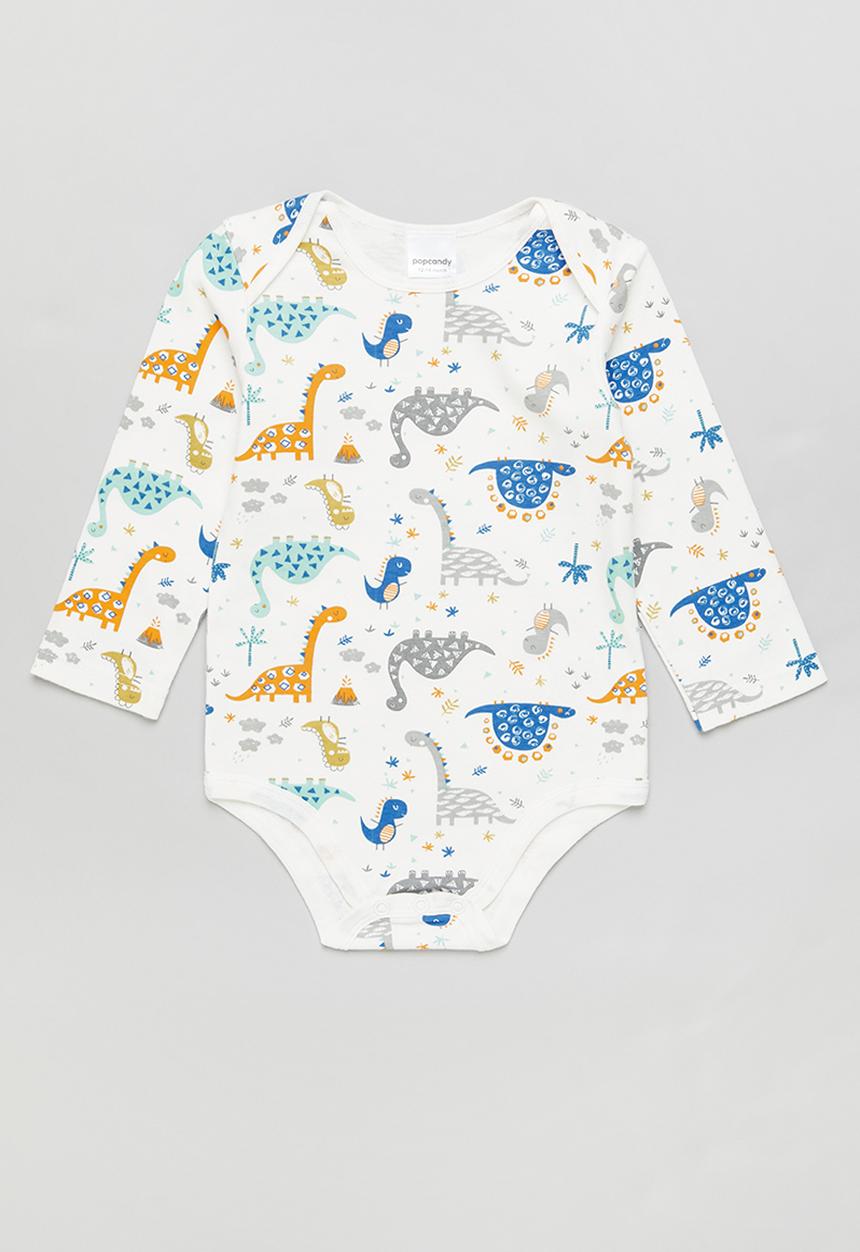 Pop Candy - Baby long sleeve printed babygrow - multi