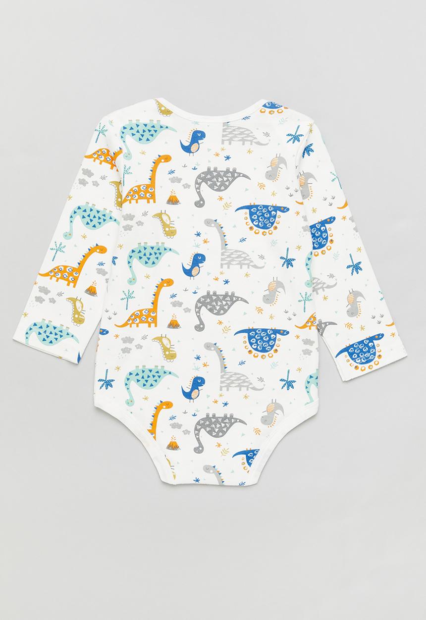 Pop Candy - Baby long sleeve printed babygrow - multi