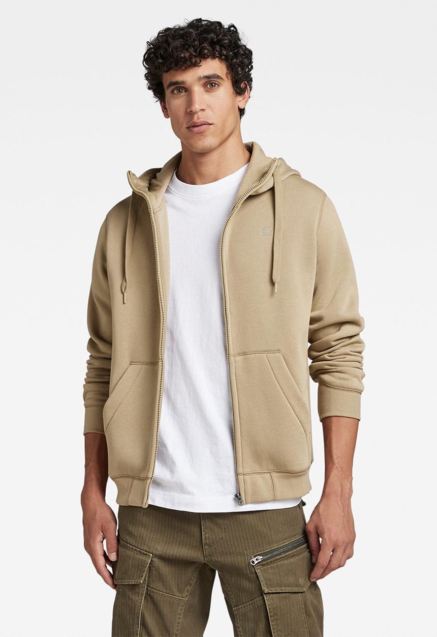 G-STAR - Premium core hooded zip sweater long sleeve - tree house