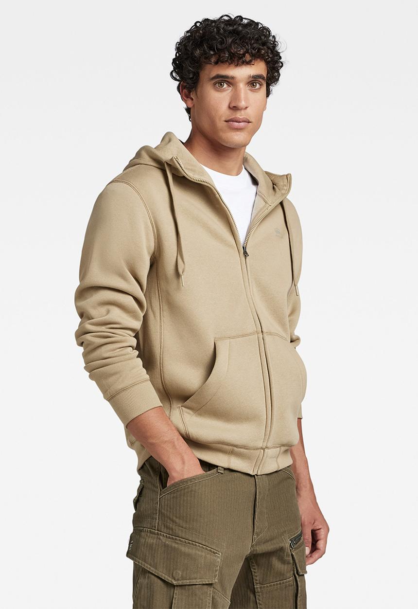 G-STAR - Premium core hooded zip sweater long sleeve - tree house