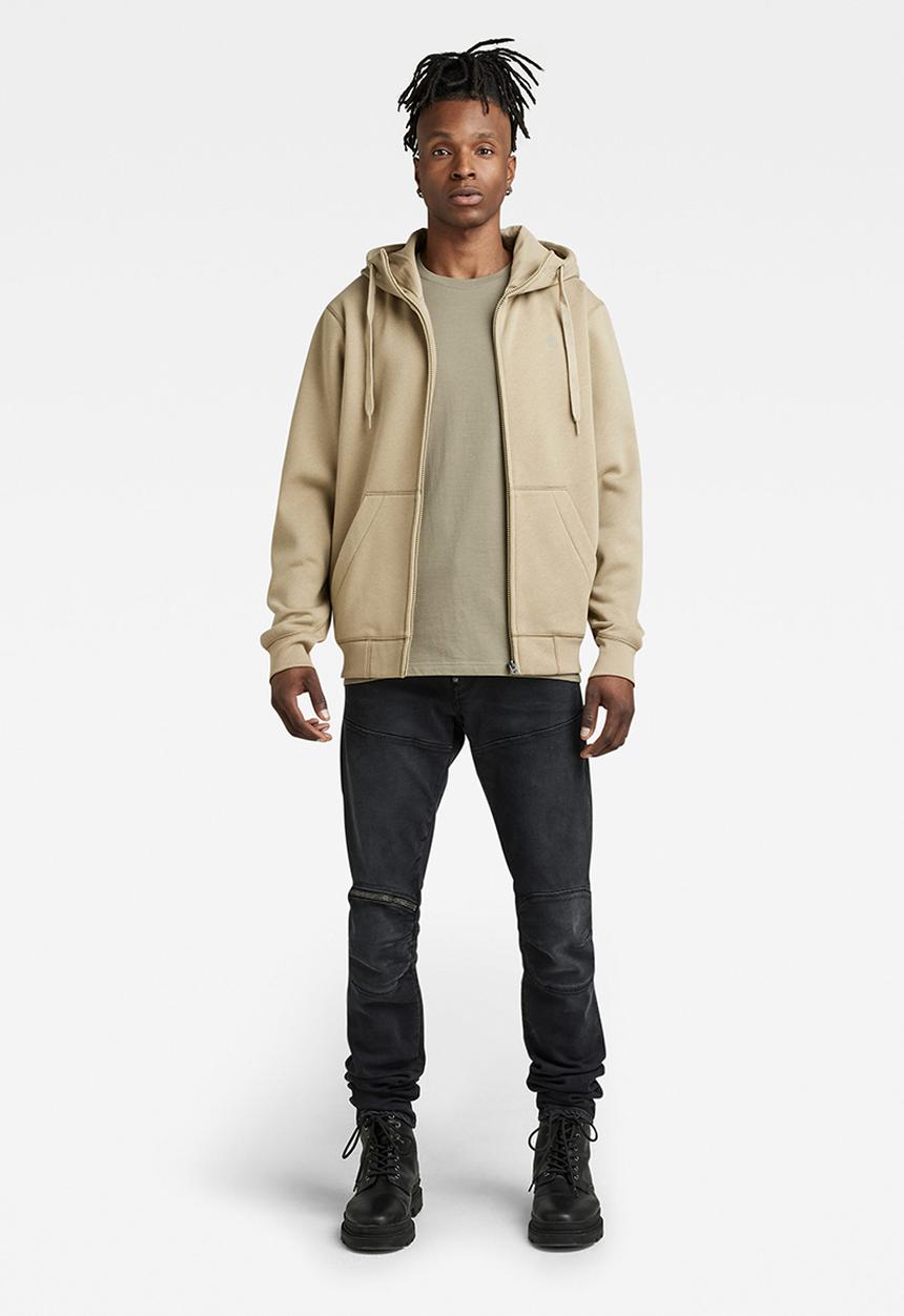 G-STAR - Premium core hooded zip sweater long sleeve - tree house