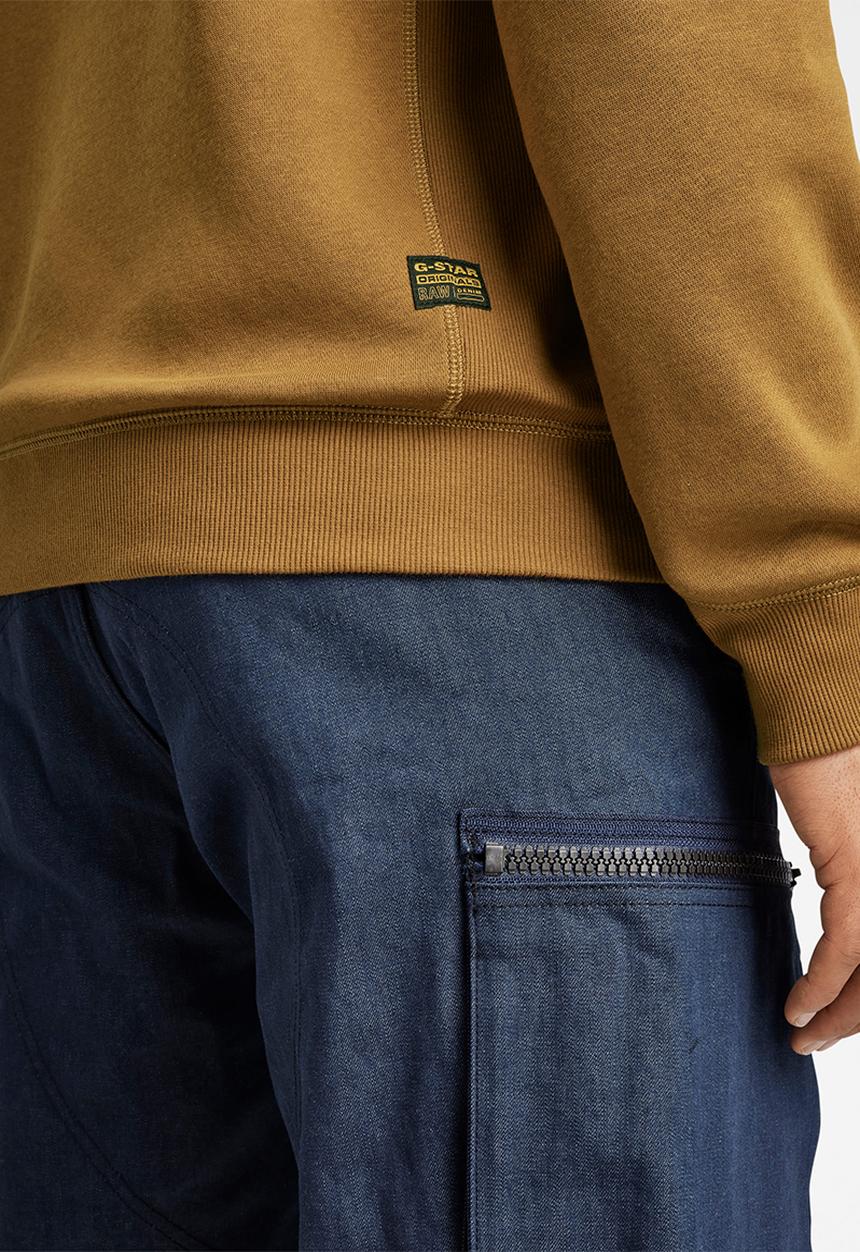 G-STAR - Premium core r sweater long sleeve - oxide ocre
