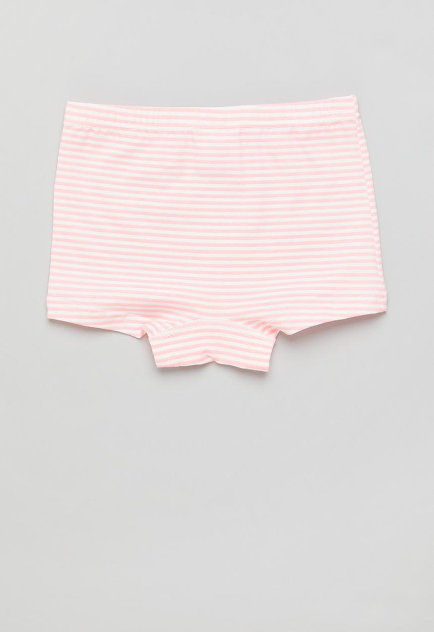 Pop Candy - Girls 3 pack printed briefs - white & pink 