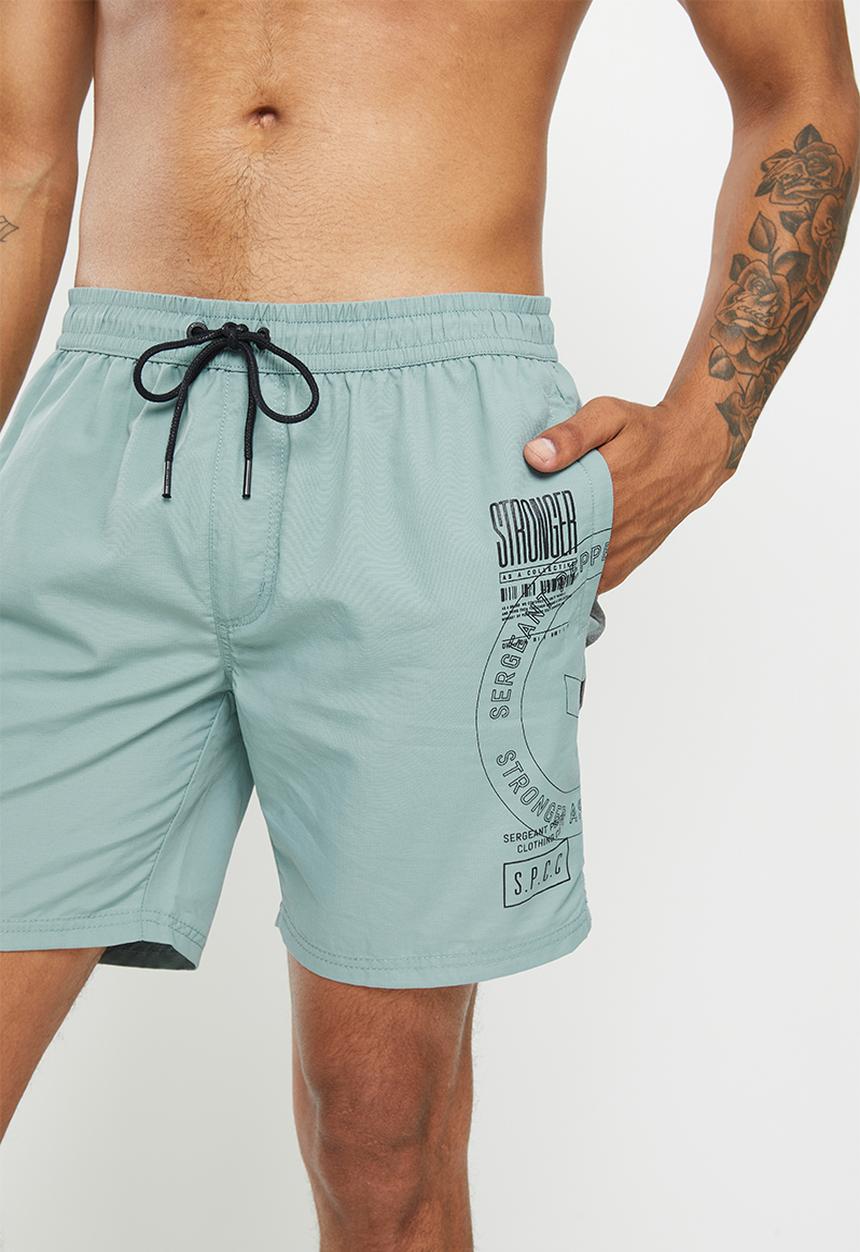 S.P.C.C - Dekker pool short - light blue