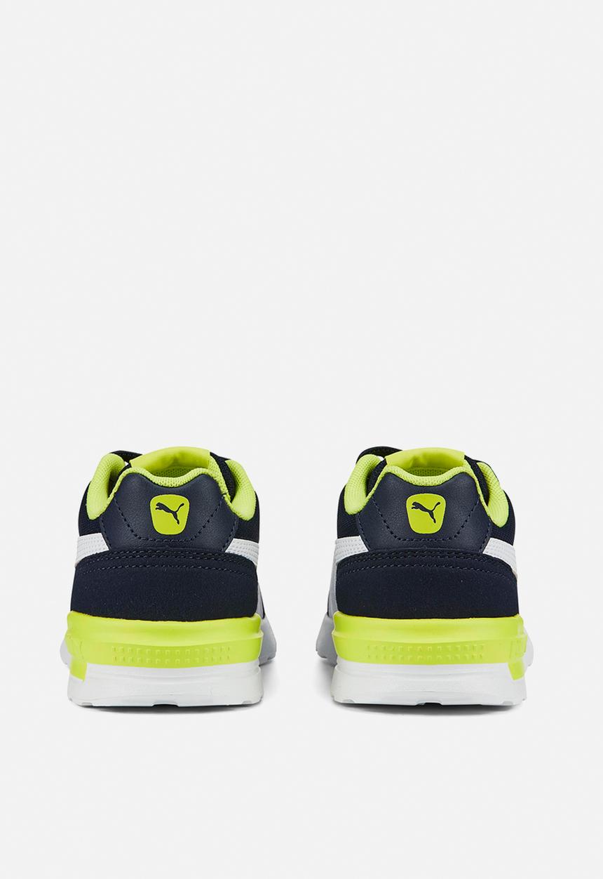 PUMA - Graviton ac ps - peacoat- puma white-light lime