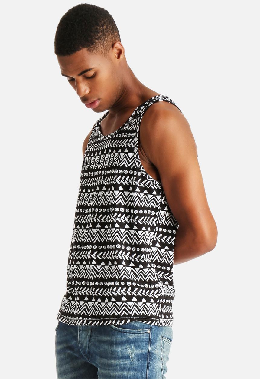 Native Youth - Illustrated Geo Vest