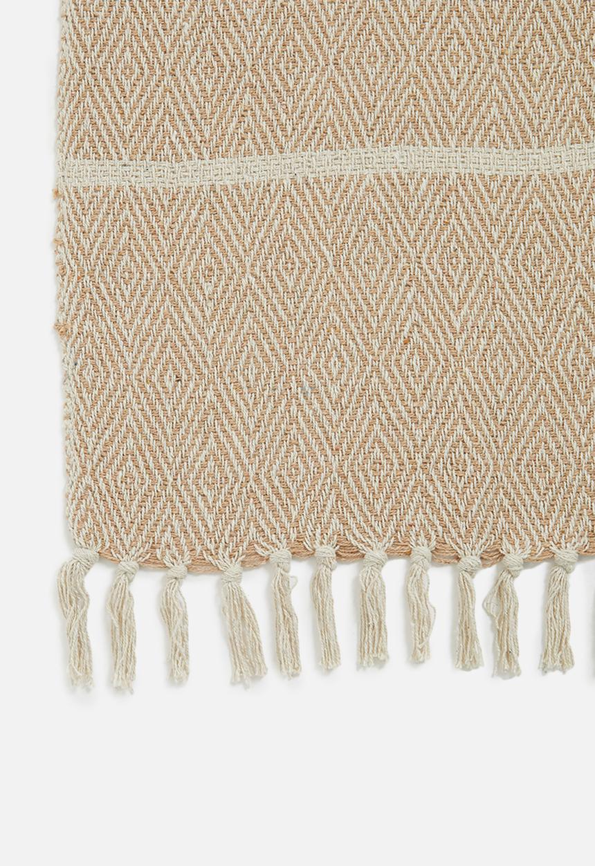 H&S - Cleo throw - brown