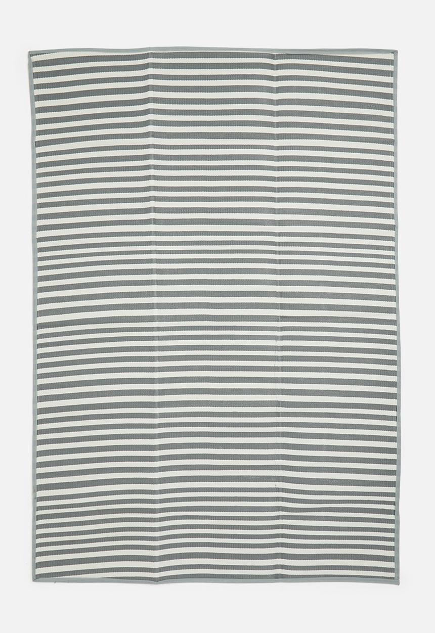H&S - Foldable picnic mat - blue stripes