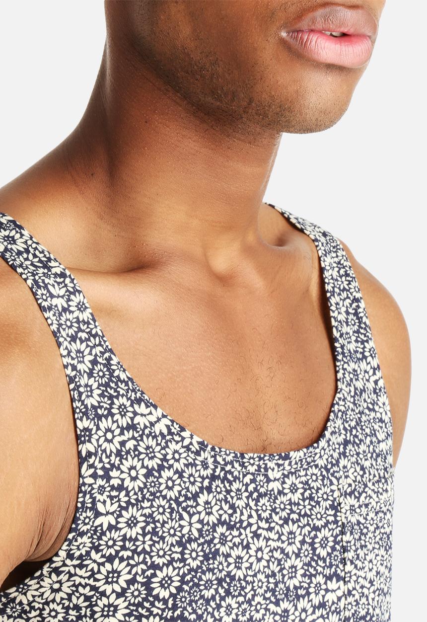 Native Youth - Daisy Print Vest 