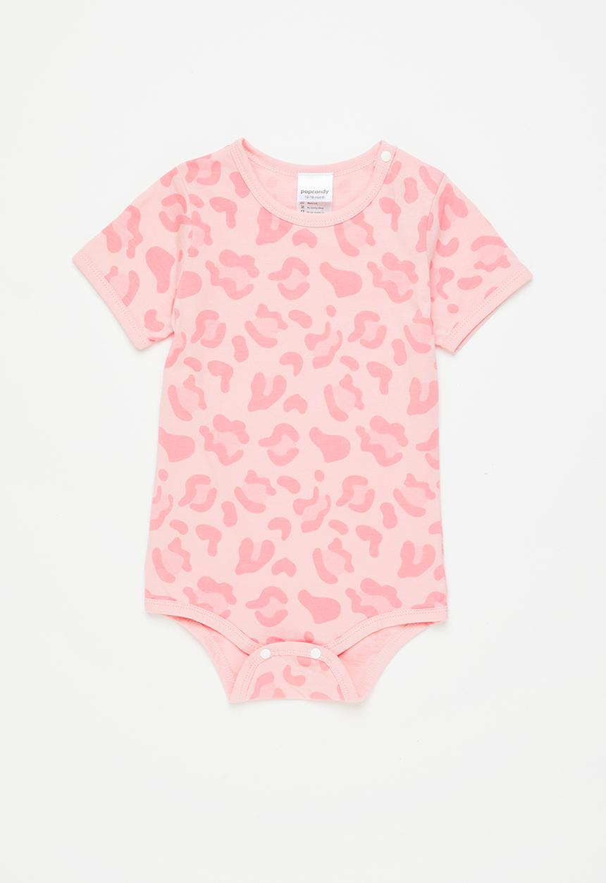 Pop Candy - Printed babygrow - pink