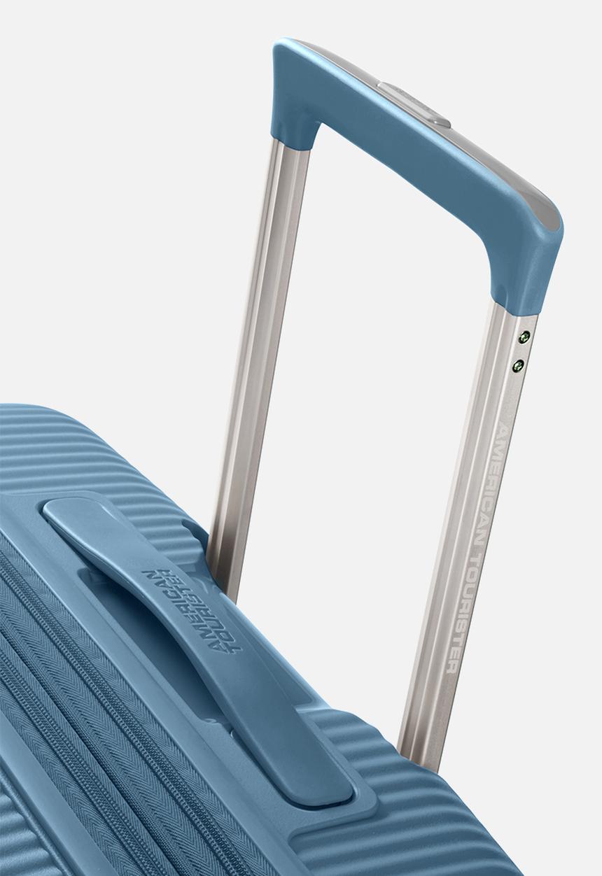 American Tourister - At soundbox spinner 55cm tsa exp - stone blue
