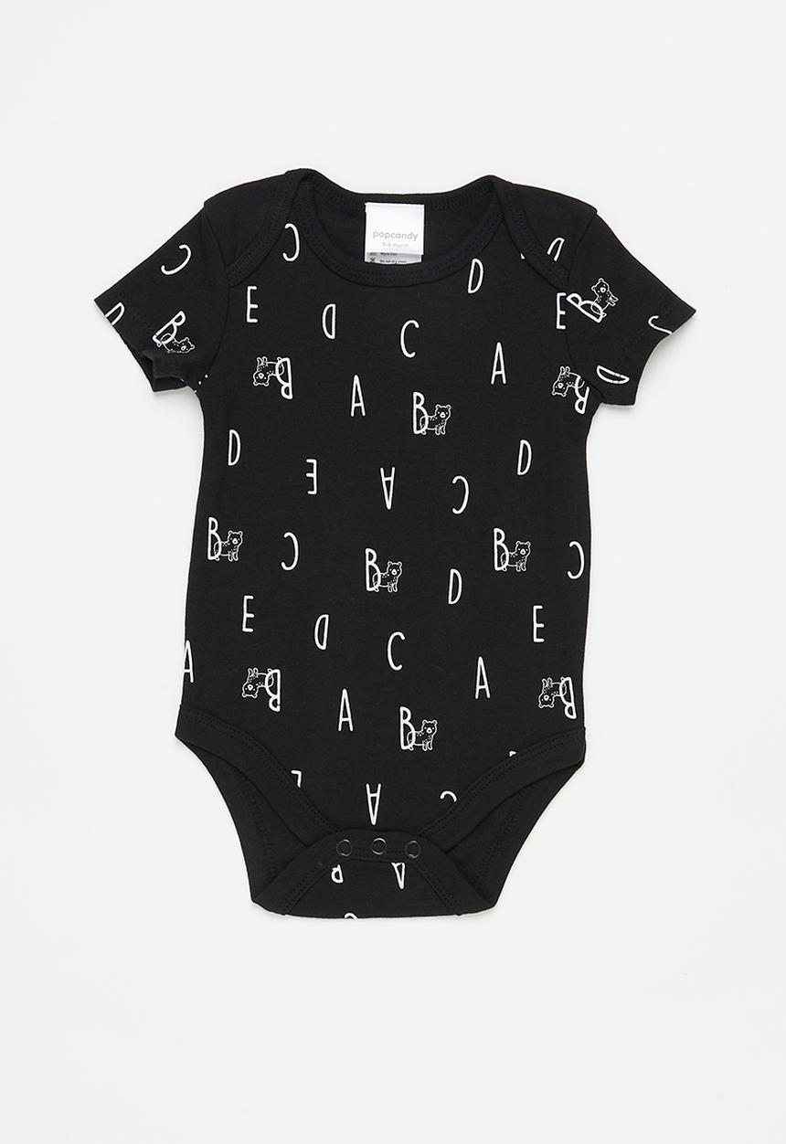 Pop Candy - Baby boys 3 pack babygrows - multi 