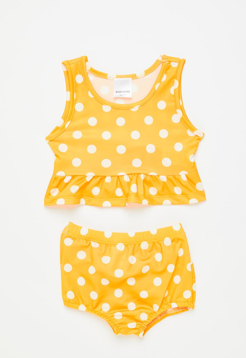 Pop Candy - Polka dot bikini set - yellow