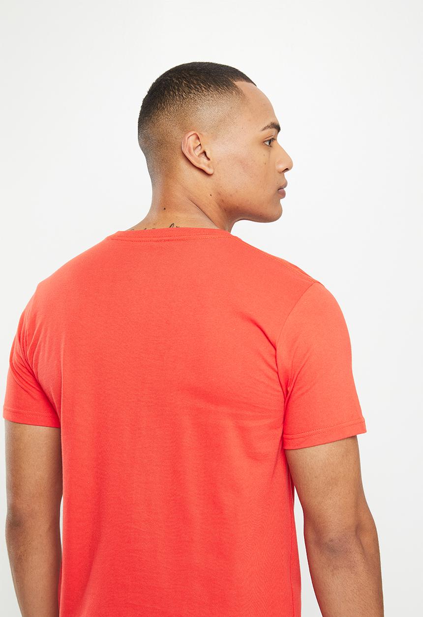 Fox - Vizen short sleeve tee - flame red