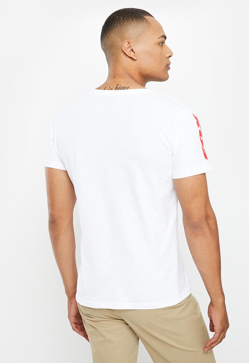 Fox - Octaine short sleeve  tee - white