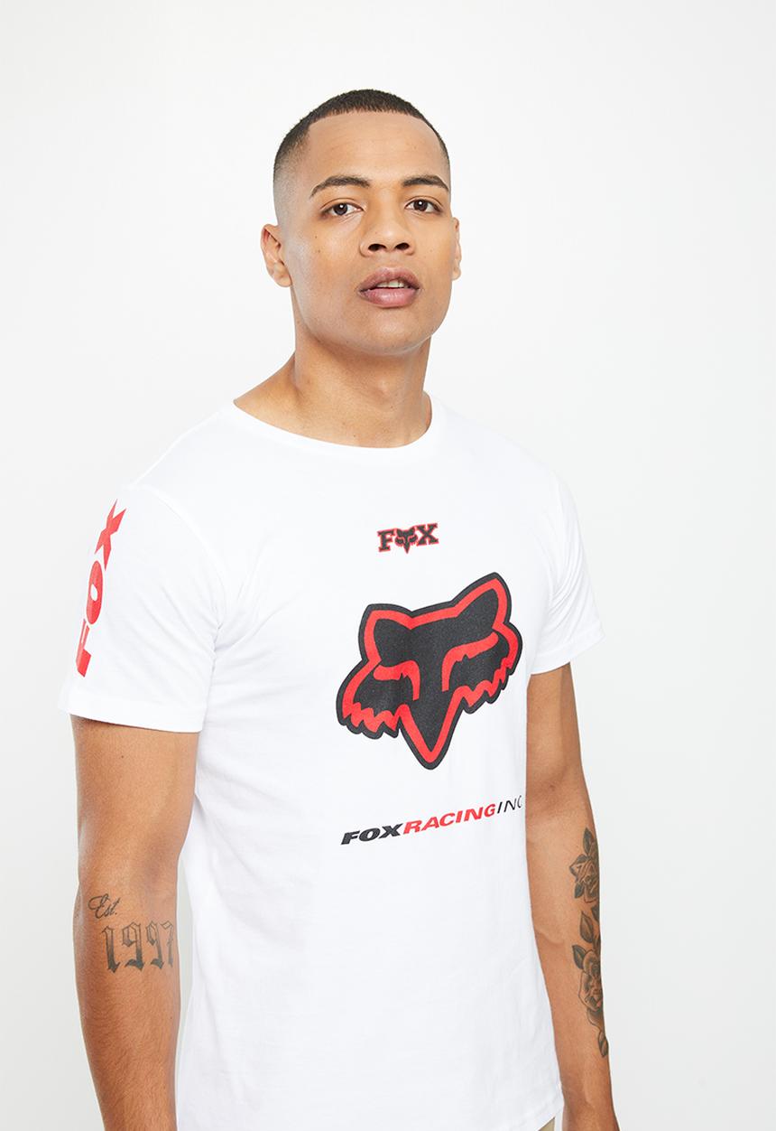 Fox - Octaine short sleeve  tee - white