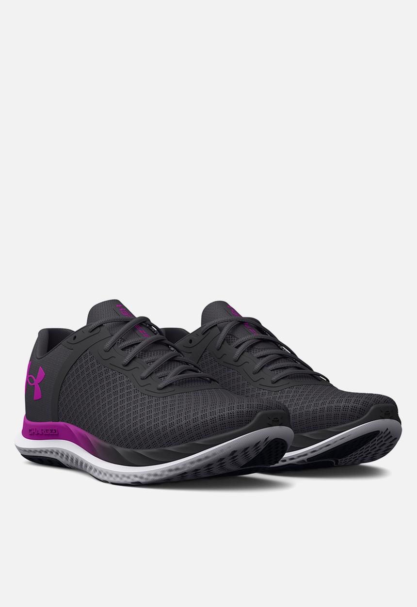 Under Armour - Ua w charged breeze - jet gray/strobe/strobe