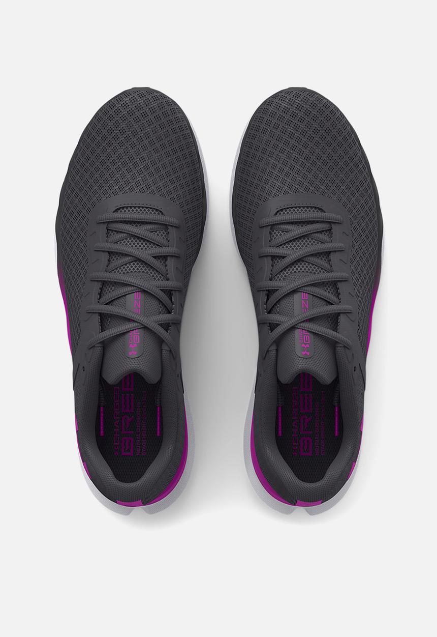 Under Armour - Ua w charged breeze - jet gray/strobe/strobe