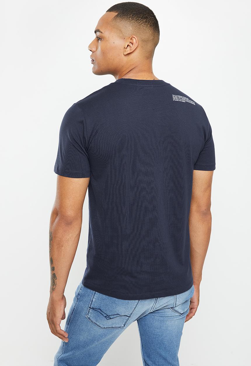 Replay - Replay dyed T-shirt - blue