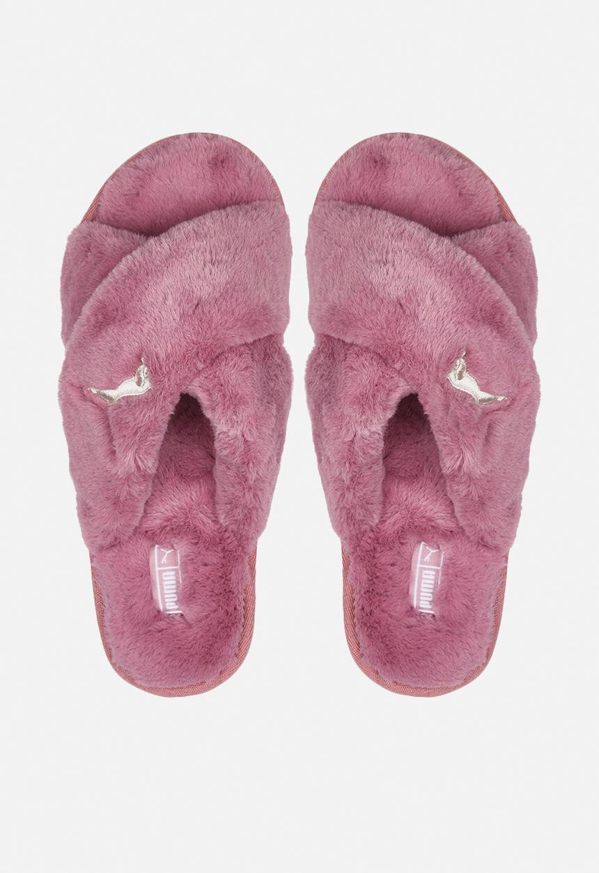 PUMA - Puma fluff x strap - pale grape-puma white