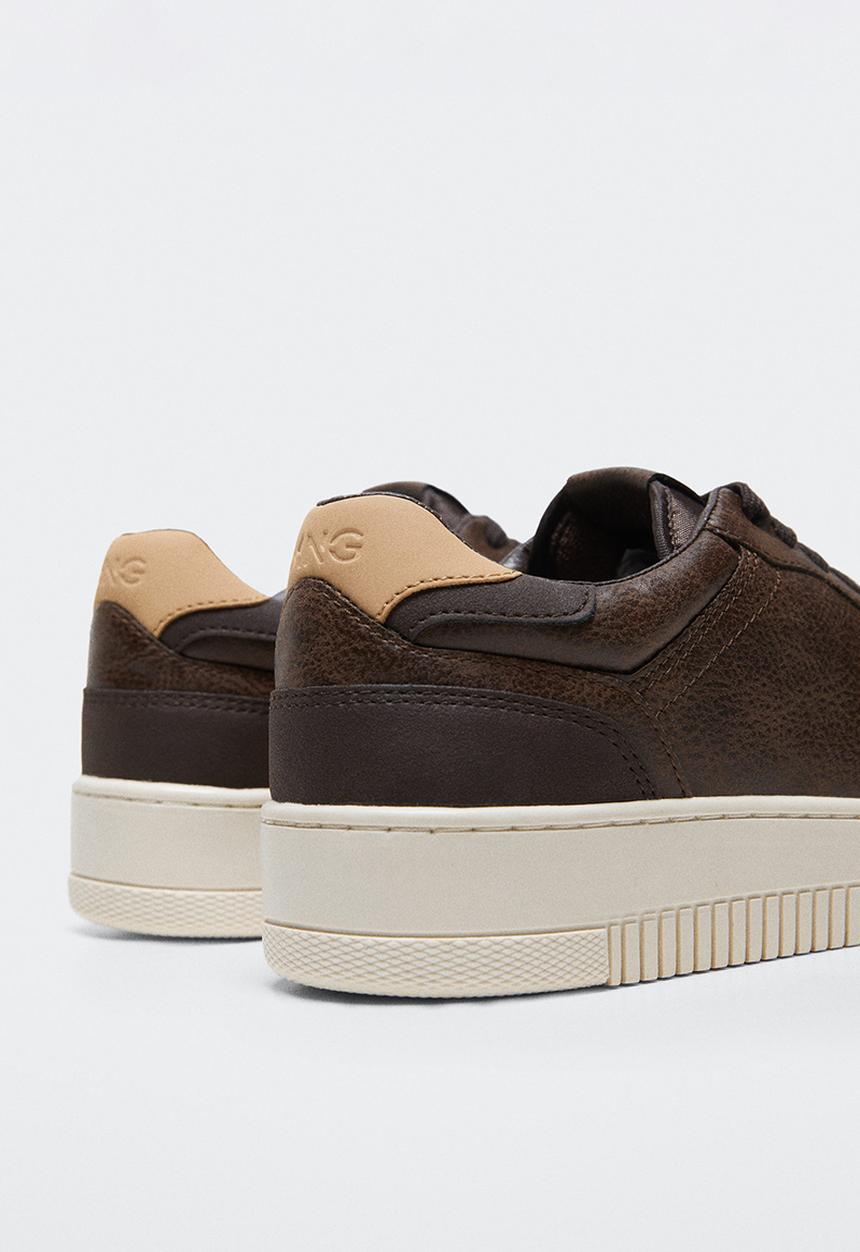 MANGO - Sport shoes brown - brown