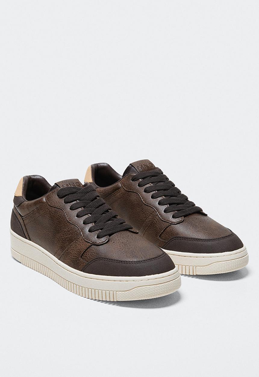 MANGO - Sport shoes brown - brown