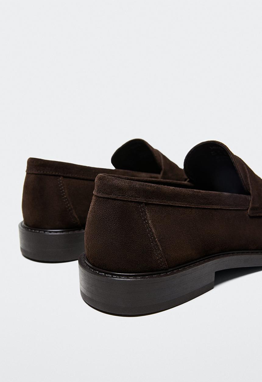 MANGO - Shoes estoril1 - dark brown