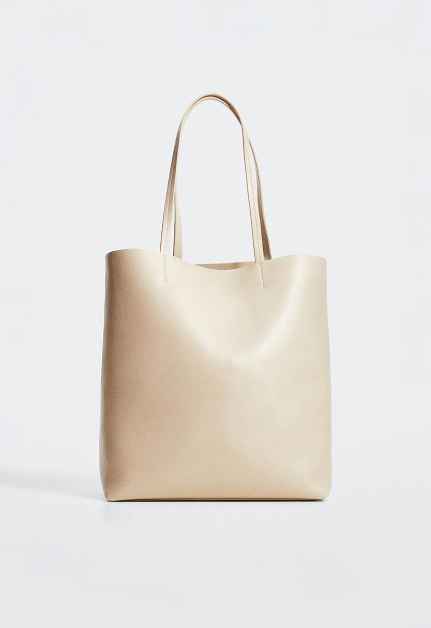 MANGO - Bag rainbow - off white
