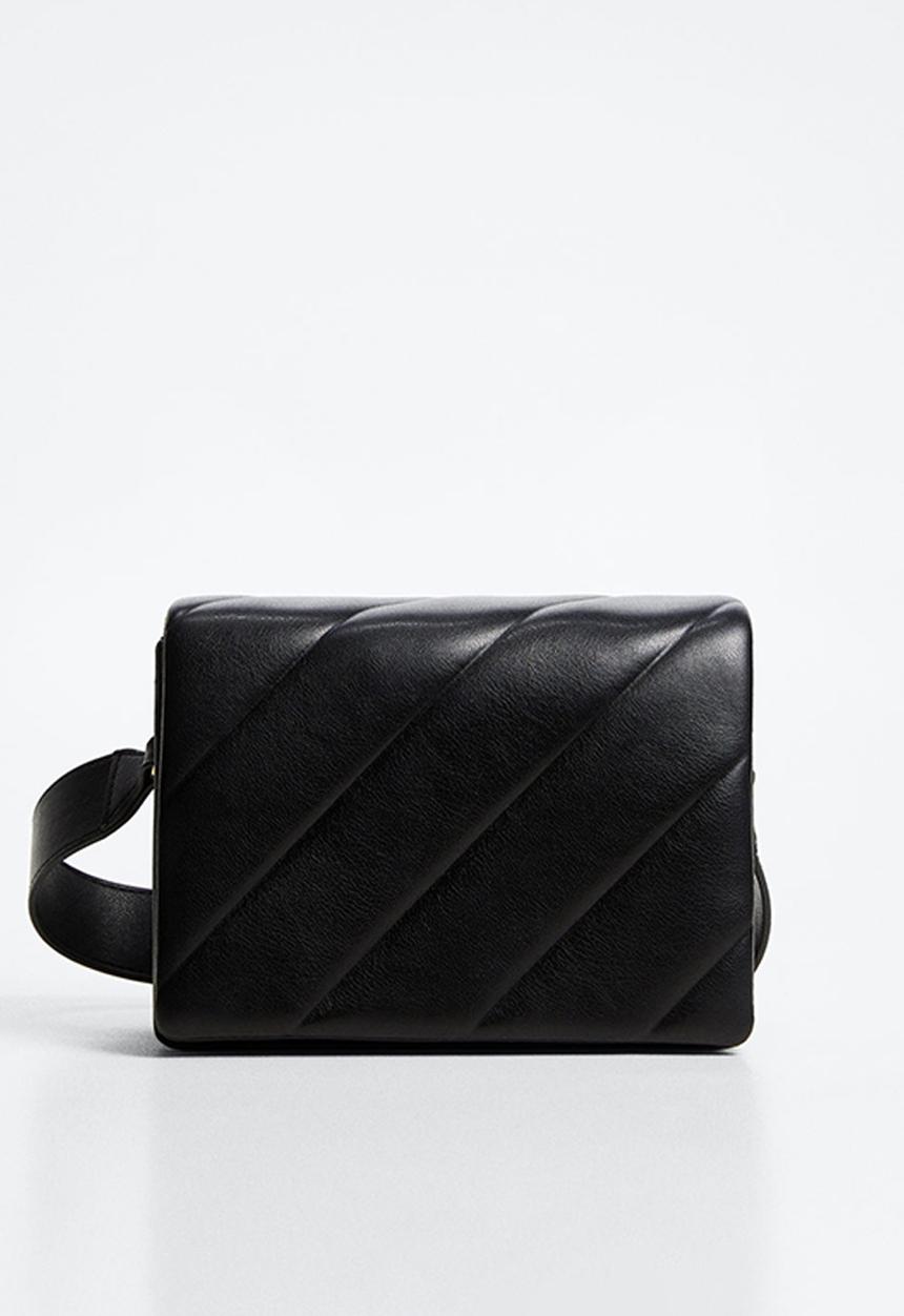 MANGO - Bag mch mies - black