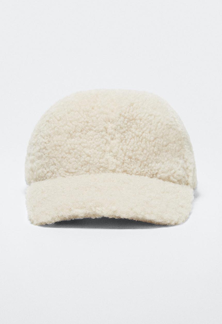 MANGO - Cap comfy - light beige