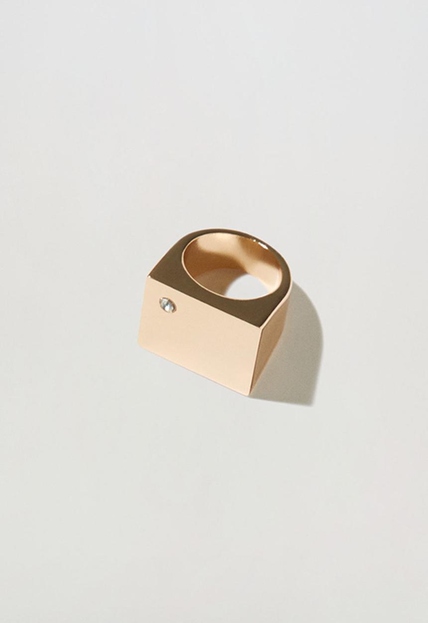MANGO - Ringseli - gold