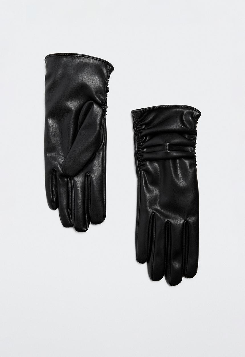 MANGO - Gloves lita - black