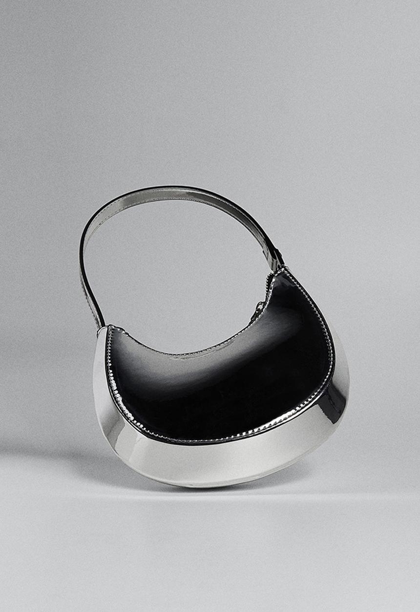 MANGO - Bagi round - silver