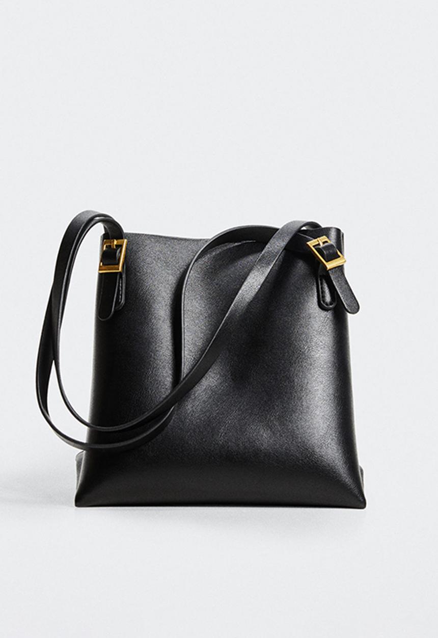 MANGO - Bag mchbox - black