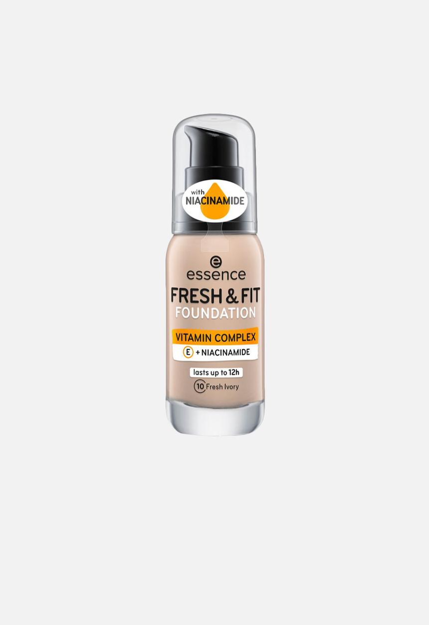 essence - FRESH & FIT Foundation - Fresh Ivory