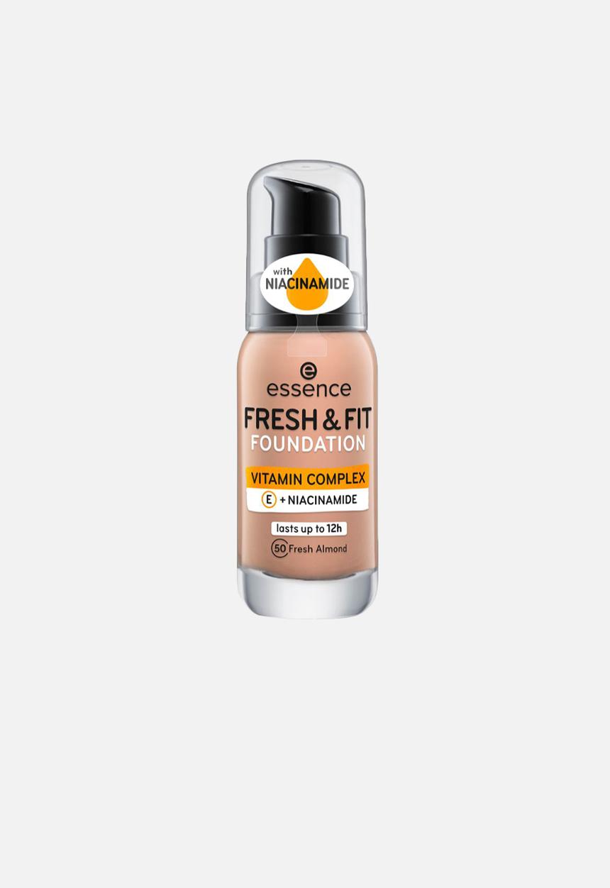essence - FRESH & FIT Foundation - Fresh Almond