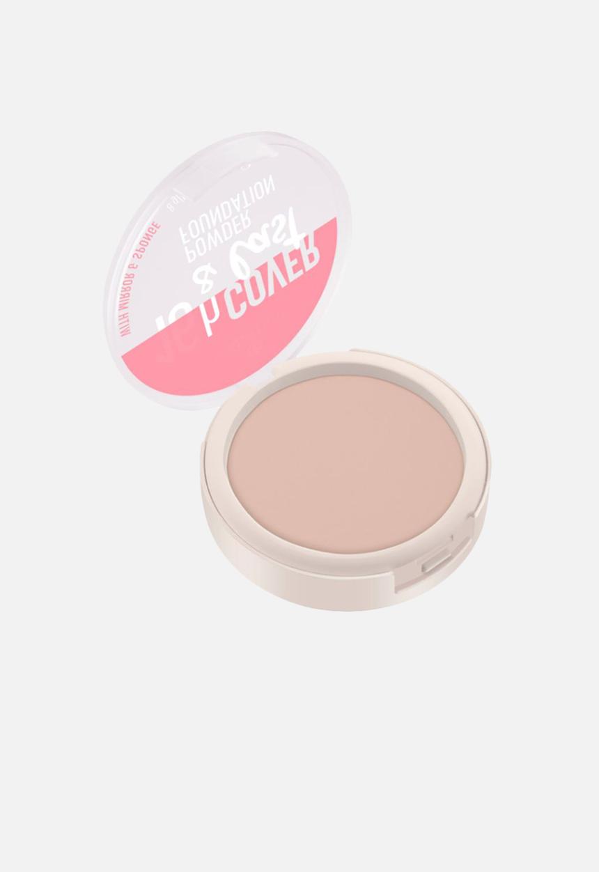 essence - 16h COVER & Last Powder Foundation - Porcelain